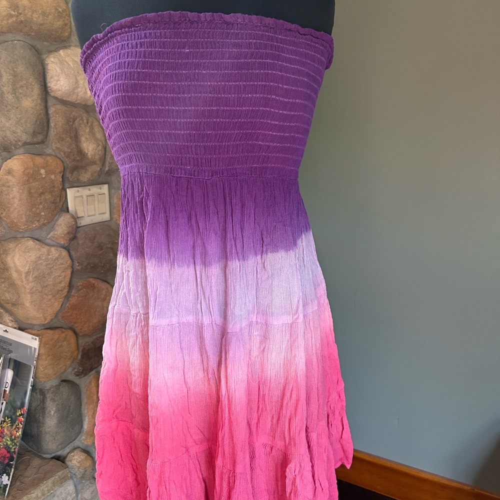 Victoria's Secret Purple and Pink Swim Coverup